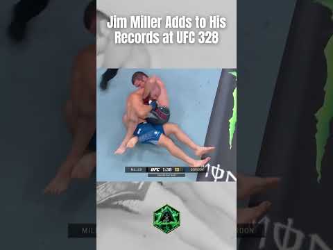 Jim Miller Adds to His Records Stopping Gordon at UFC 328 (OddSmokerMMA)