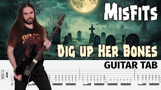 Misfits - Dig up Her Bones | Guitar TAB | Guitar Cover | Guitar Lesson