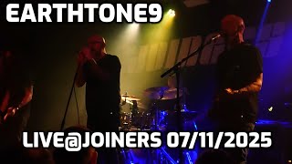 Earthtone9 - 25 Years Of Arc'Tan'Gent Tour @Joiners, Southampton - 07/11/2025