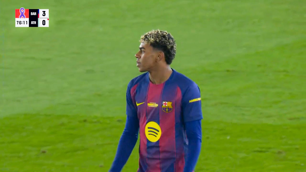 Lamine Yamal Legendary Performance Vs Athletic Club