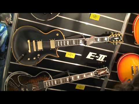 Musikmesse 2014 E-II guitars Part 3