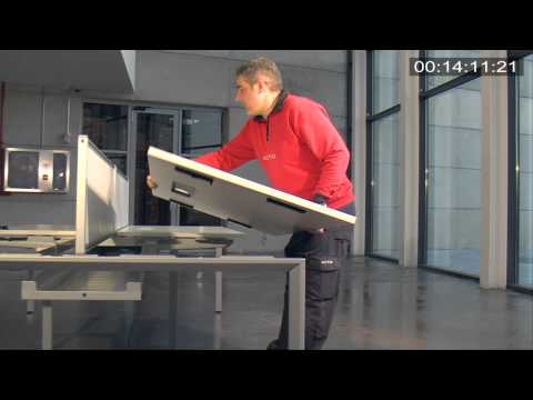 Vital plus st office workstation assembly