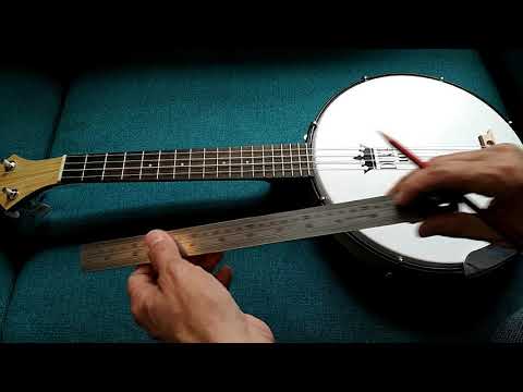 Setting Up the Bridge on a DUKE10 Banjo Ukulele