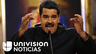 Maduro expresa que detendrá a autores del “ataque terrorista” y al helicóptero que sobrevoló Caracas