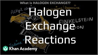 Halogen exchange method | Haloalkanes and haloarenes | Grade 12 | Chemistry | Khan Academy