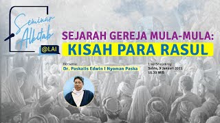 Download lagu #SeminarAlkitab - SEJARAH GEREJA MULA-MULA: KISAH PARA RASUL mp3 Download lagu #SeminarAlkitab - SEJARAH GEREJA MULA-MULA: KISAH PARA RASUL mp3