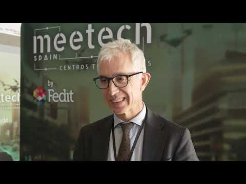 Luis Uriarte, director general de Tekniker, durante meetechSpain 2024