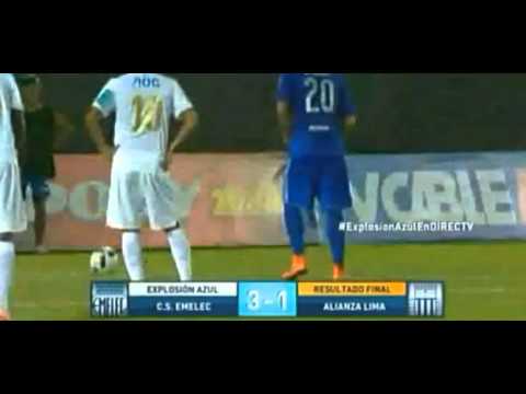 Emelec vs Alianza Lima - RESUMEN (27/01/16)
