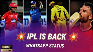 IPL Is Back 🔥💥 IPL From September 19|Csk vs Mi Whatsapp Status|IPL whatsapp Status Tamil|KGF version
