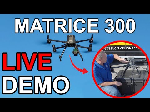 DJI Matrice 300 LIVE Full In Flight Demo