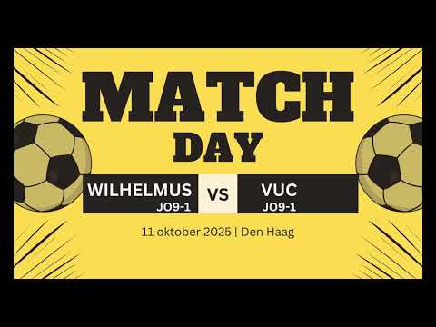 Wilhelmus vs VUC | Hoofdklasse JO9