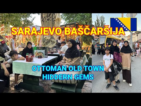 Ottoman Secrets of Baščaršija: Sarajevo's Magical Old Town, Ancient Mosques #bosnia #visitbosnia