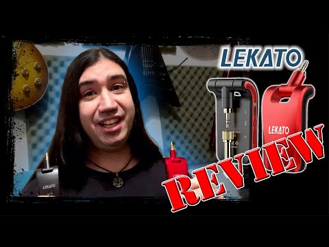 LEKATO Wireless system REVIEW! WS-60 Air Bridge 🎸 Best Budget Wireless?? 😁