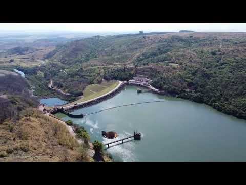 UHE EUCLIDES DA CUNHA - São José do Rio Pardo - SP - Vista Aérea.
