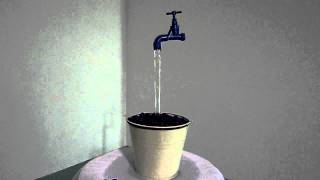 Magictap.co.uk Mini Magictap®  Enamel Steel Water Feature Hand-Made In The UK