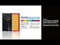 Phottix Lampe vidéo M200R RGB