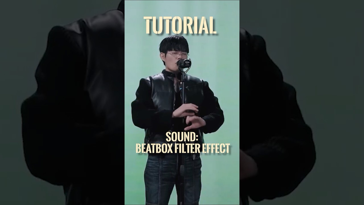 FILTER EFFECT 🤓 - mini beatbox tutorial (Wing - DOPAMINE Analysis)