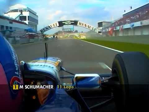 On-board for 1 lap with Jacques Villeneuve at Jerez, 1997 European GP.