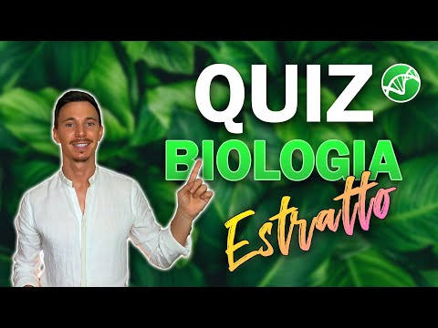 Quiz di Biologia - Estratto parte 1 (video per i non abbonati)