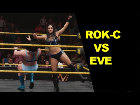 WWE 2K19 Rok C vs Eve - No Holds Barred