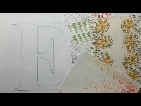 Masculine Monday ALPHABET MONOGRAMS