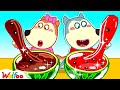 Wolfoo and Lucy do Watermelon Slime Challenge 🍉 Wolfoo's Fun Playtime | Wolfoo Family Official
