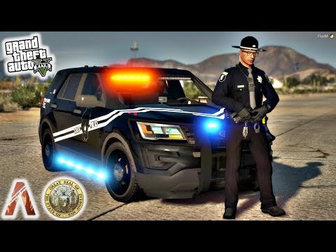 GTA 5 FiveM - Gem State Roleplay Ep. 4 | Good Ole Trooper Work (FiveM Police Roleplay) GSRP