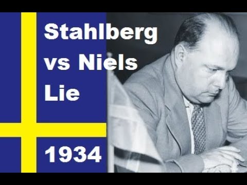 Gideon Stahlberg vs Niels Lie - Copenhagen (1934) #1
