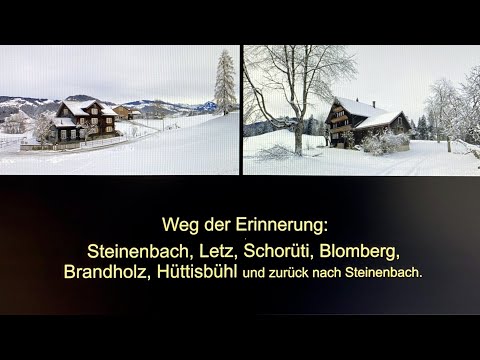 Steinenbach-Letz-Schorüti-Blomberg-Brandholz Jodelchörli Hüsliberg - De Schattehälbler (Toggenburg)