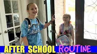 Francesca and Leah's AFTER SCHOOL Routine!!!