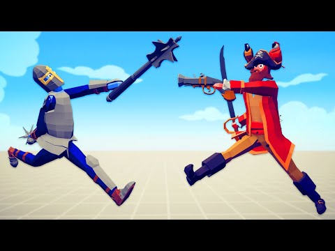 SUPER CAPTAIN vs UNITS | TABS - Totally Accurate Battle Simulator