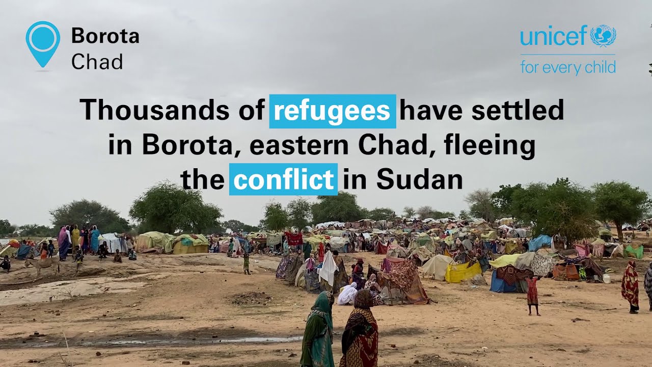 Grâce à l'UNICEF, les populations réfugiées installées à Borota ont accès à l’eau potable.