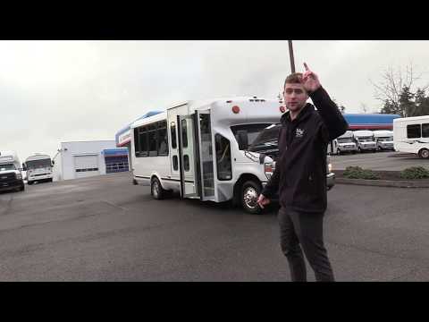 2012 Ford Eldorado Aerotech 13 Passenger + 1 Wheelchair Shuttle Bus - S41452