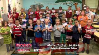 preview picture of video 'Pledge of Allegiance: Delshire Elementary School - Ms. Mollie Harloff 1st Grade'
