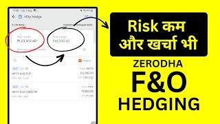 Zerodha me Hedging Kaise Kare? Futures Hedging with Options