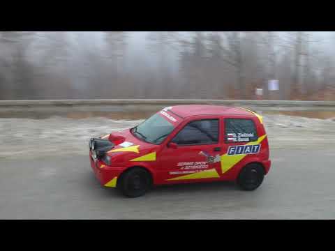 Darvit Walimska Zimówka 2018 - Grzegorz Zieliński / Małgorzata Banaś - Fiat Cinquecento