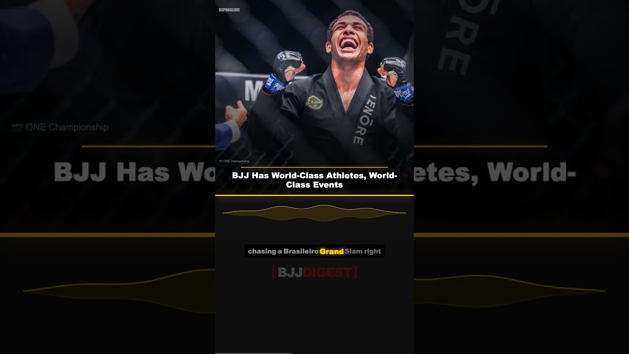BJJ Has World-Class Athletes, World-Class Events #Shorts