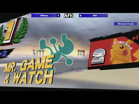Smash 4 - Rideae (Pikachu) vs DSS (GnW) - Winners Finals