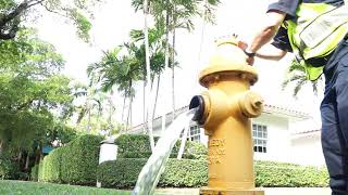 Coral Gables Annual Fire Hydrant Maintenance Program