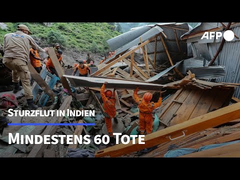 Mindestens 60 Tote bei Sturzfluten in Kaschmir | AFP