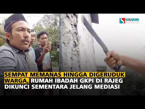 Sempat Memanas hingga Digeruduk Warga, Rumah Ibadah GKPI di Rajeg Dikunci Jelang Mediasi