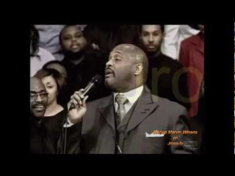 Bishop Marvin Winans sings 