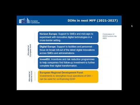 Webinar S3P T&BD | From regional nodes to Digital Innovation Hubs