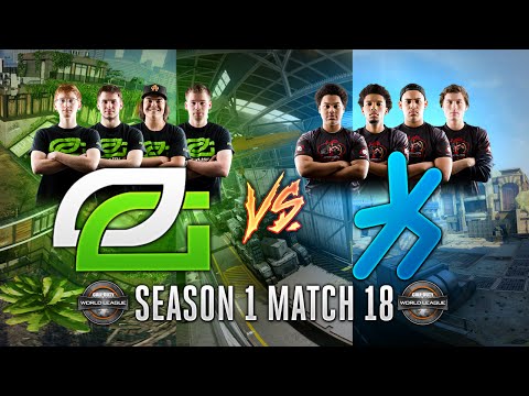 Black Ops 3 CWL - Season 1 Match 18  - OpTic vs. h2k