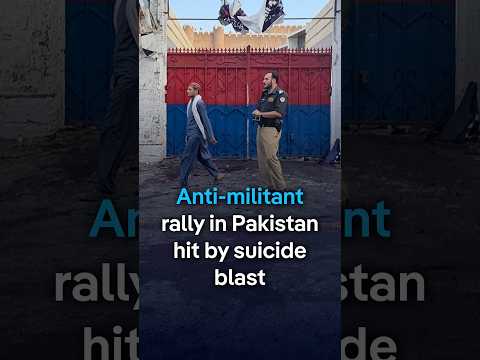 Anti-militant rally hit by Pakistan suicide blast | DW News