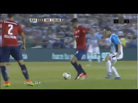 Gol de Gustavo Bou - Racing Club 2 x 0 Independiente - Fecha 11 - Liga Argentina