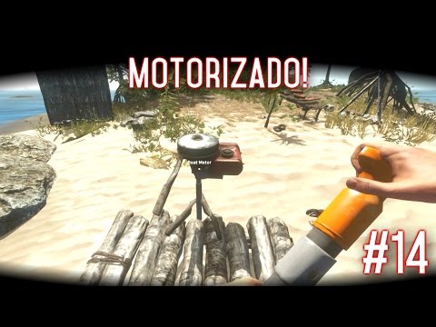 Motorizado! Bora achar o Wilson! =D | Stranded Deep #14 [PT-BR]