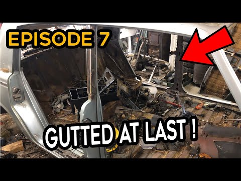 Rolls Royce Silver Shadow Project e65 Finally gutted the car