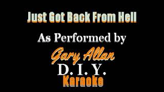 Gary Allan - I Just Got Back From Hell (BV)