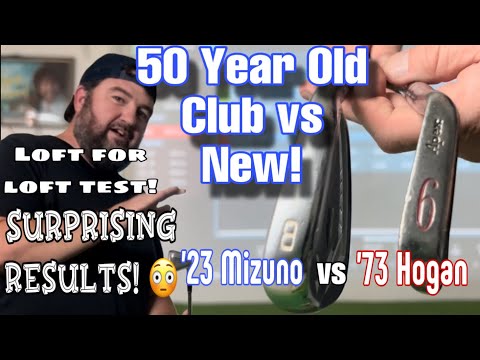 50 Year Old Hogan Apex Blade vs Modern Iron! Surprising Results!?